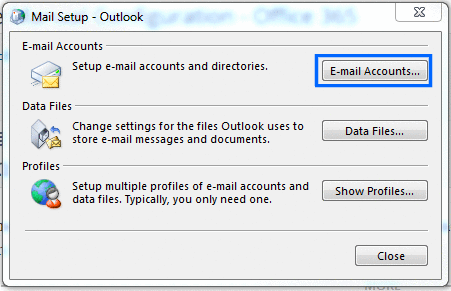 Setup Outlook 2013 Exchange Manual Configuration - Office 365 - Webmakers